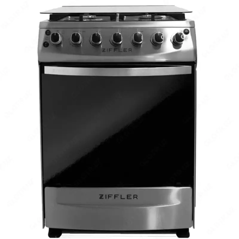 Газовая кухонная плита ZIFFLER C600-GST Нержавеющая сталь
