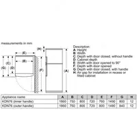 Холодильник BOSCH KDN76XL30U Стальной 542 литр - ELSO.uz