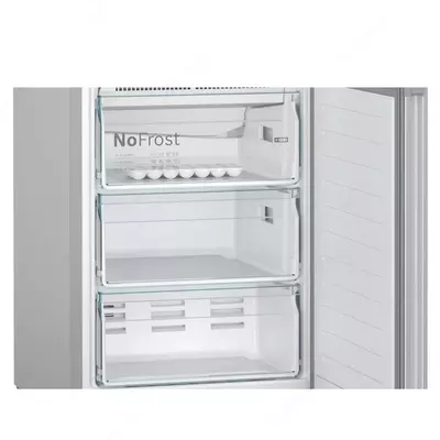 Холодильник BOSCH KGN39VL24R Серебристый 388 литр