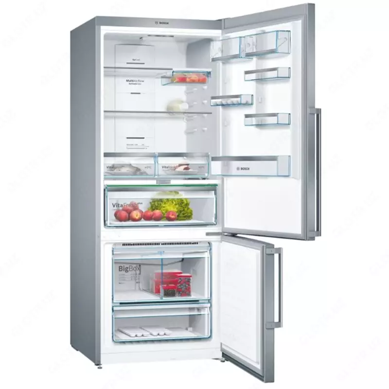 Холодильник BOSCH KGN76AI30U Серебристый 521 литр