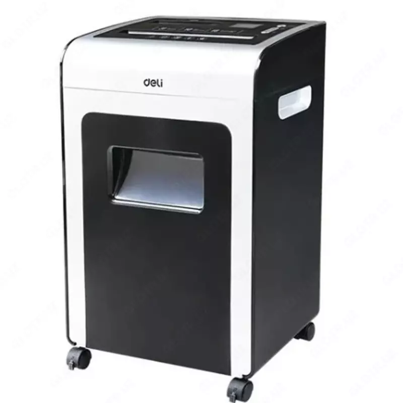 Уничтожитель бумаг deli E9917-EU черный/белый