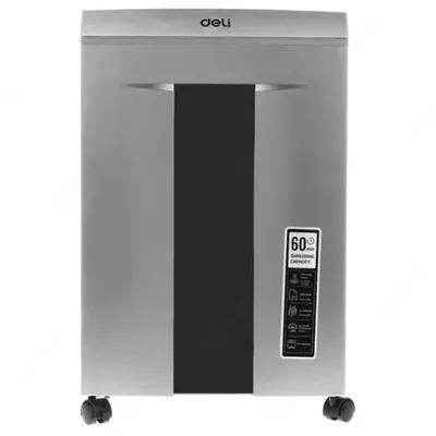 Уничтожитель бумаг deli 9905 серый