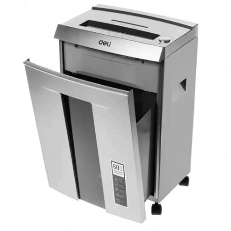 Уничтожитель бумаг deli 9905 серый