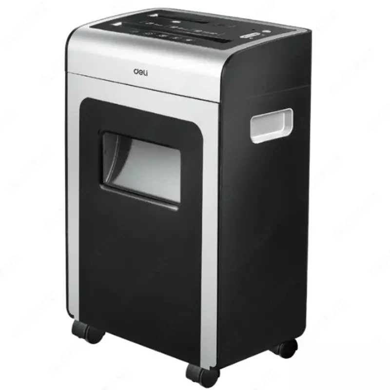 Уничтожитель бумаг Deli 9915 черный/белый