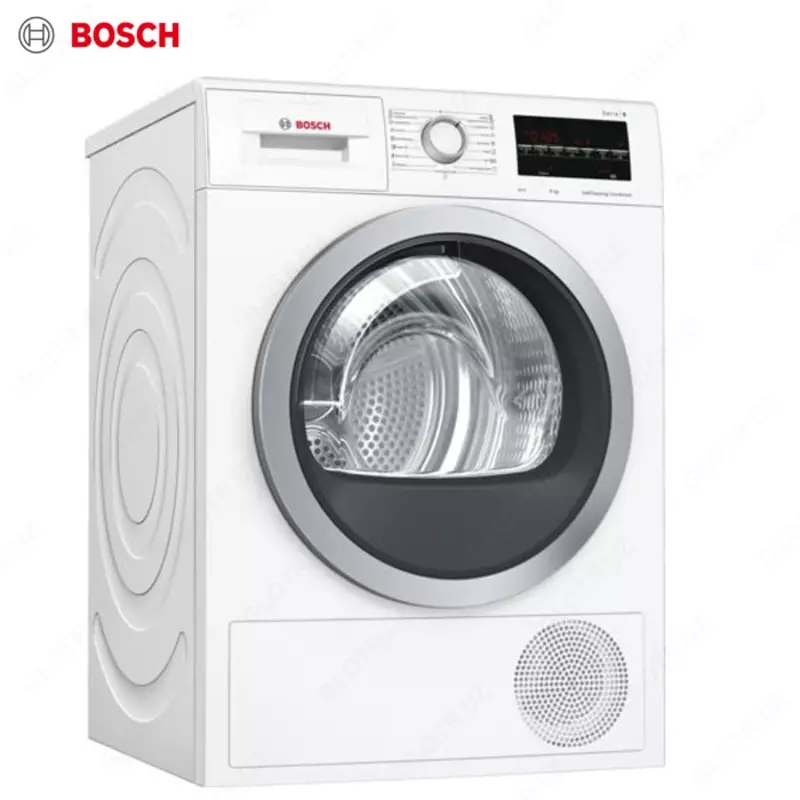 BOSCH wtw85461by 9kg issiqlik nasosli quritish mashinasi