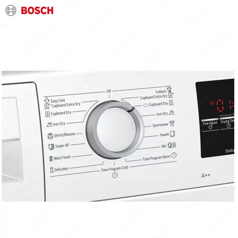 BOSCH wtw85461by 9kg issiqlik nasosli quritish mashinasi