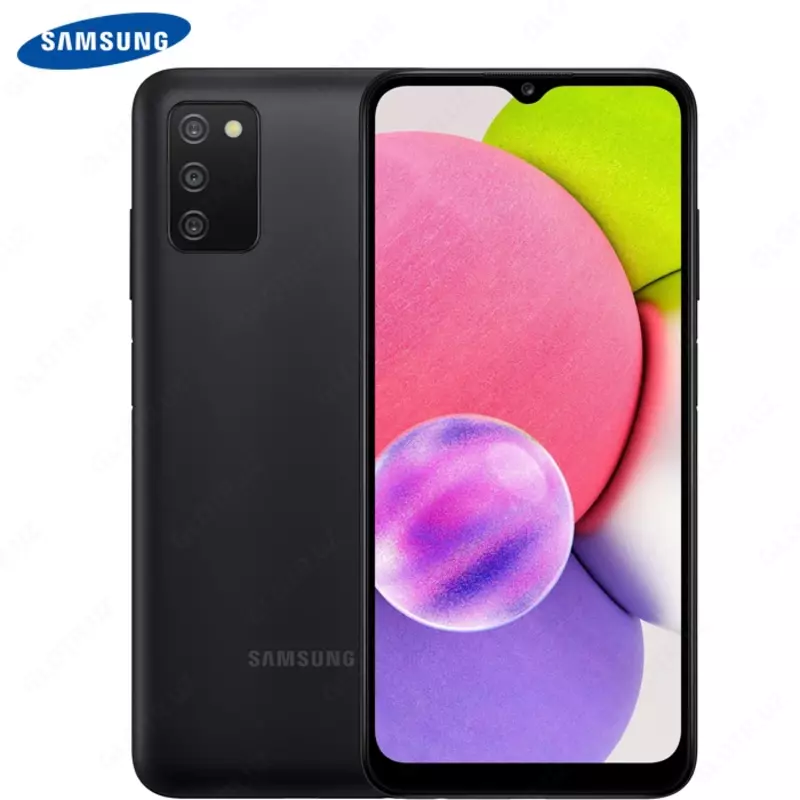 Смартфон Samsung Galaxy A03s 4/64GB Черный