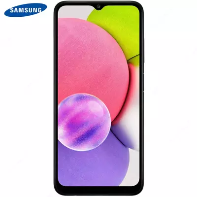 Смартфон Samsung Galaxy A03s 4/64GB Черный