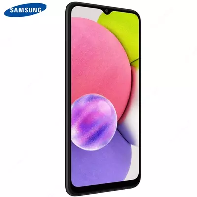 Смартфон Samsung Galaxy A03s 4/64GB Черный