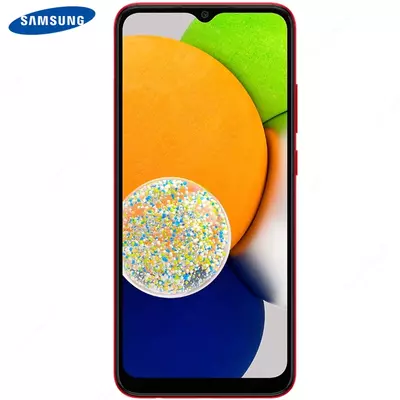 Смартфон Samsung Galaxy A03 4/64GB Красный