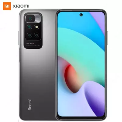Смартфон Xiaomi Redmi 10 NFC 4/128GB Серый карбон