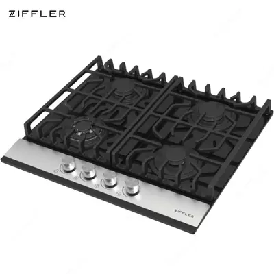Встраиваемая варочная панель ZIFFLER 63GTK Black Glass Черный