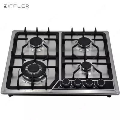 ВВстраиваемая варочная панель ZIFFLER GB60424SS Стальной
