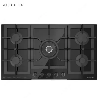 Встраиваемая варочная панель ZIFFLER ZF9027BG Черный