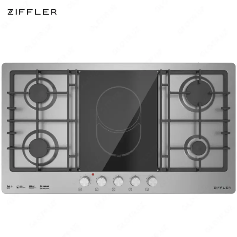 Встраиваемая варочная панель ZIFFLER ZF9016ES Стальной