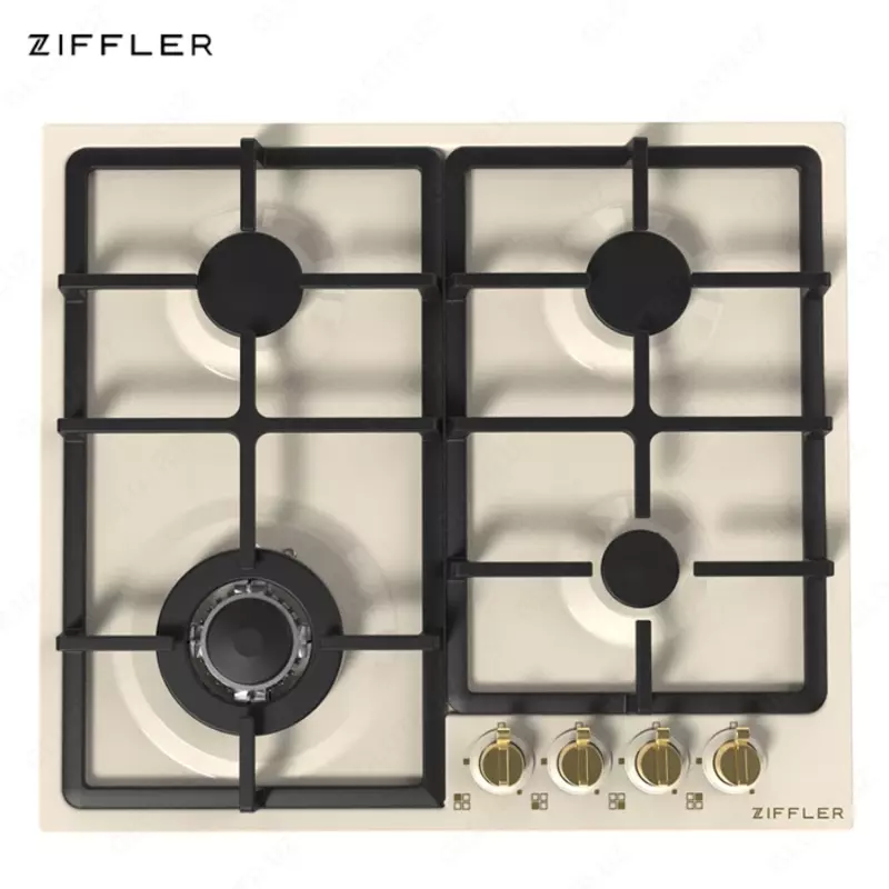 Встраиваемая варочная панель ZIFFLER ZH-6741 Бежевый