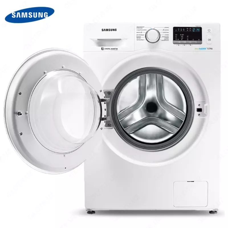 Стиральная машина автомат Samsung WW60J4210JWOLD Белый 6кг