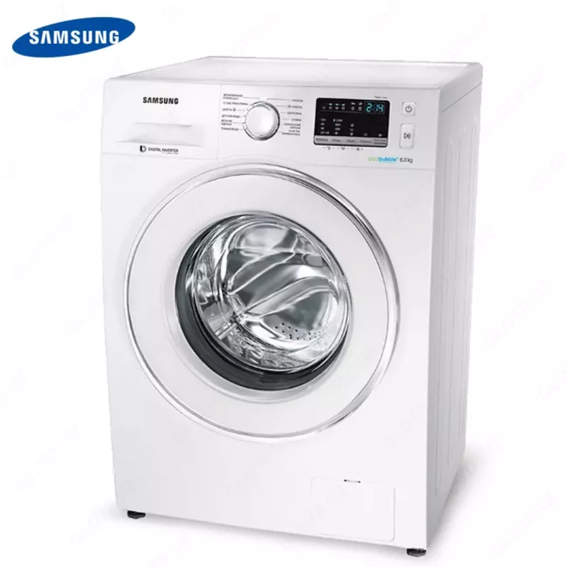 Стиральная машина автомат Samsung WW60J4210JWOLD Белый 6кг