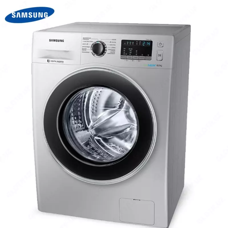 Стиральная машина автомат Samsung WW60J4210HSOLD Cерый 6кг