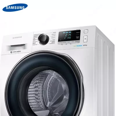 Стиральная машина автомат Samsung WW80J6210CWOLD Белый 8кг
