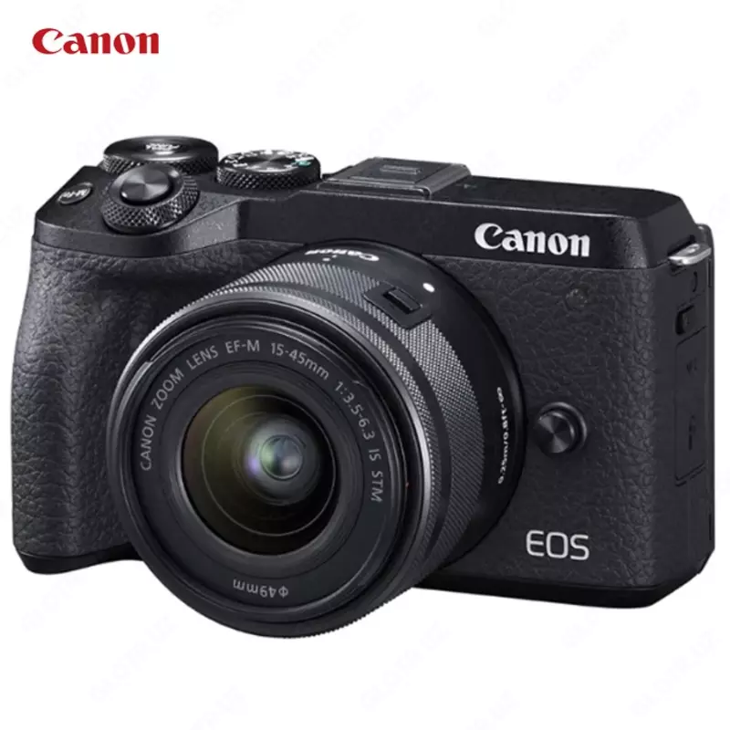 Фотоаппарат Canon EOS M6 Mark II Kit 15-45 24,1mp 4K Wi-Fi