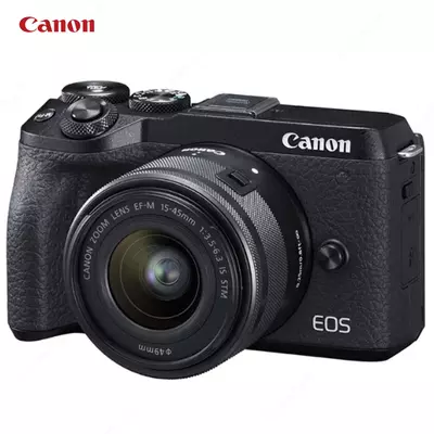Фотоаппарат Canon EOS M6 Mark II Kit 15-45 24,1mp 4K Wi-Fi