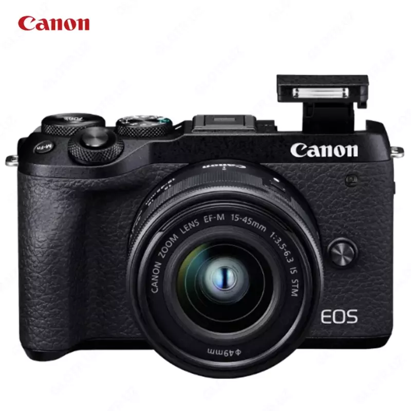 Фотоаппарат Canon EOS M6 Mark II Kit 15-45 24,1mp 4K Wi-Fi