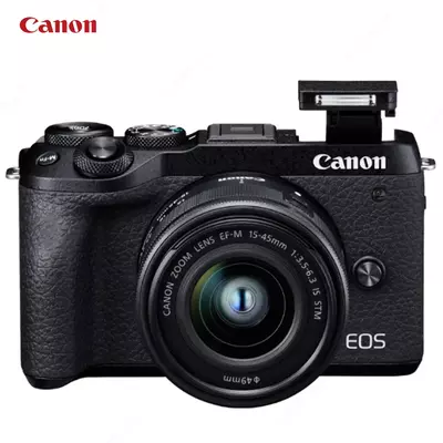 Фотоаппарат Canon EOS M6 Mark II Kit 15-45 24,1mp 4K Wi-Fi