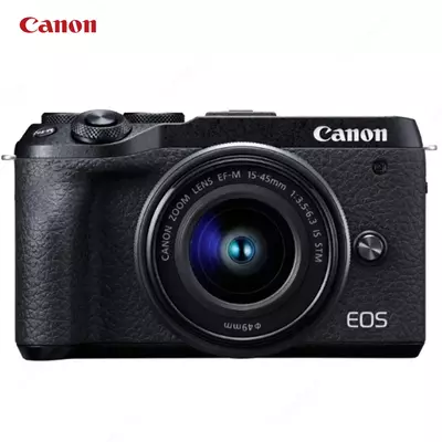 Фотоаппарат Canon EOS M6 Mark II Kit 15-45 24,1mp 4K Wi-Fi