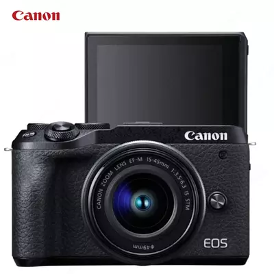 Фотоаппарат Canon EOS M6 Mark II Kit 15-45 24,1mp 4K Wi-Fi