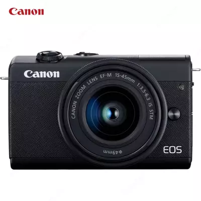 Фотоаппарат Canon EOS M200 Kit 15-45mm+55-200 4K Wi-Fi