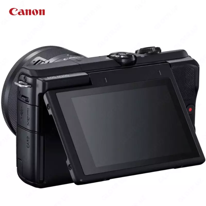 Фотоаппарат Canon EOS M200 Kit 15-45mm+55-200 4K Wi-Fi