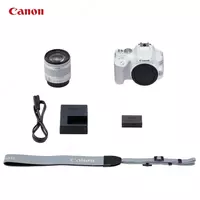 Фотоаппарат Canon EOS 250D Kit 18-55mm STM Wi-Fi White Fotoapparatlar