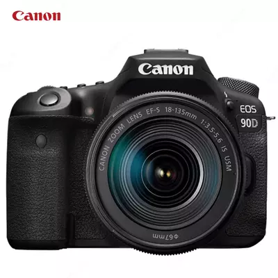 Фотоаппарат Canon EOS 90D Kit 18-135 Nano USM 32,5mp 4K Wi-Fi