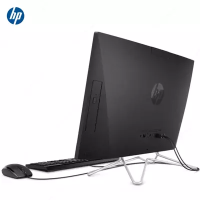 Моноблок HP 24-df1004ur (Intel i5-1135G7/ DDR4 4GB/ SSD 256GB/ 23,8 FHD IPS/ Intel Iris Xe Graphics/ No DVD/ key + mouse/ RU) Black