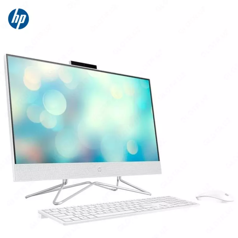Моноблок HP 24-df1032ur (Intel i5-1135G7/ DDR4 8GB/ SSD 256GB M.2 NVMe/ 23,8 FHD IPS/ Intel Iris Xe Graphics/ No DVD/ key + mouse/ RU) White