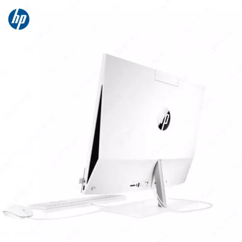 Моноблок HP Pavilion 24-k0021ur (Intel Core i3-10300T/ DDR4 4GB 3200/ HDD 1000GB/ 23,8" FHD IPS/ Intel UHD Graphics 630/ No DVD/ key + mouse/ DOS/ RU) White