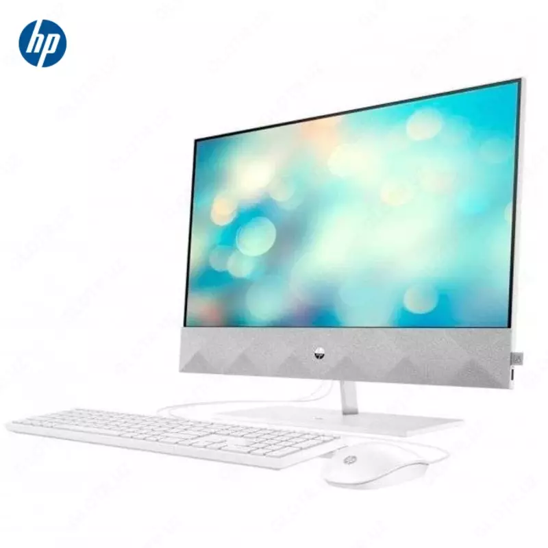 Моноблок HP Pavilion 24-k0031ur (Intel Core i5-10400T/ DDR4 8GB 3200/ SSD 256GB M.2 NVMe + HDD 1TB/ 23,8" FHD IPS/ Intel UHD Graphics 630/ No DVD/ key + mouse/ DOS/ RU) White