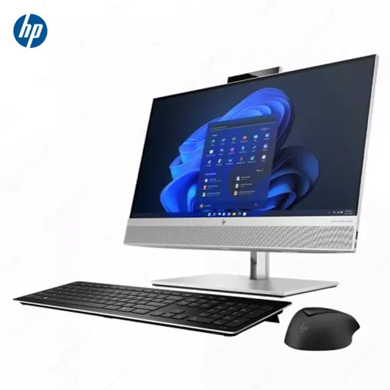 Моноблок HP EliteOne 800 G6 (Intel i5-10500/ DDR4 8GB/ SSD 512GB/ FHD 24 LED/ Intel UHD Graphics / No DVD/ keyboard+mouse/ W10P/ Eng) Silver