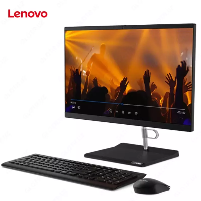 Моноблок Lenovo V30A 22IIL (Intel i3-1005G1/ DDR4 4GB/ HDD 1000GB/ 21,5 IPS FHD LCD/ Integrated Intel UHD Graphics/ No DVD/ Keyboard + mouse/ RU) Black
