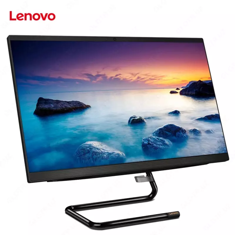 Моноблок Lenovo Ideacenter A340-24IWL (Intel i3-10110U/ DDR4 4GB/ HDD 1000GB/ 23,8 IPS FHD LCD/ Integrated Intel UHD Graphics/ No DVD/ Keyboard + mouse/ RU) Black