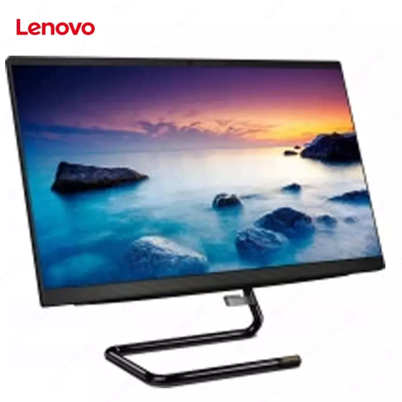 Моноблок Lenovo IdeaCenter A340-24IWL (Intel i5-10210U/ DDR4 8GB/ SSD 256GB/ 23,8 IPS FHD LCD/ Integrated Intel UHD Graphics/ No DVD/ Keyboard + mouse/ RU) Black