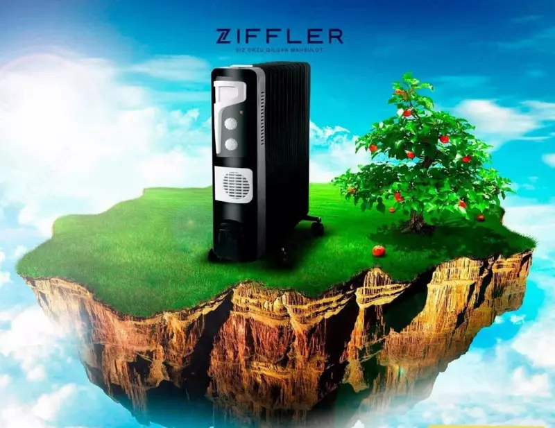 Масляный обогреватель ZIFFLER HY-B8F