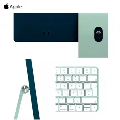 Моноблок Apple iMac 24 | Apple M1 7-Core | 8GB | SSD 256GB | MacOS | Зелeный