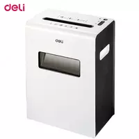 Уничтожитель бумаг Deli Touch E9921-EU белый/черный