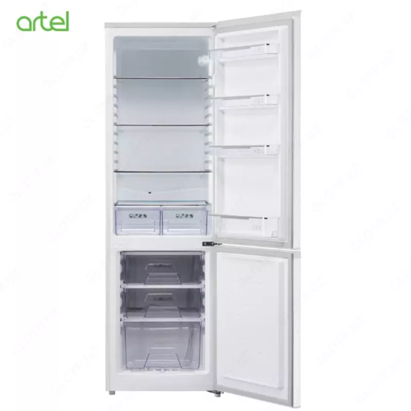 Двухкамерный холодильник Artel HD 345RN Стальной