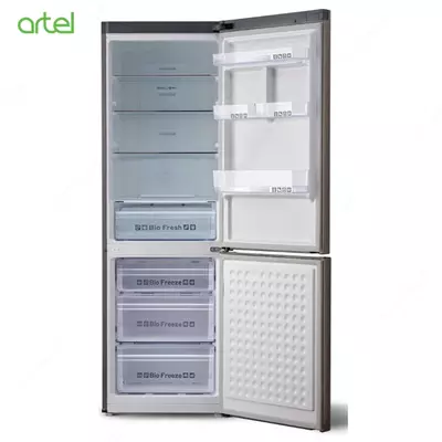 Двухкамерный холодильник Artel ART Grand Inverter HD 430RWENE с Дисплей Нержавейка