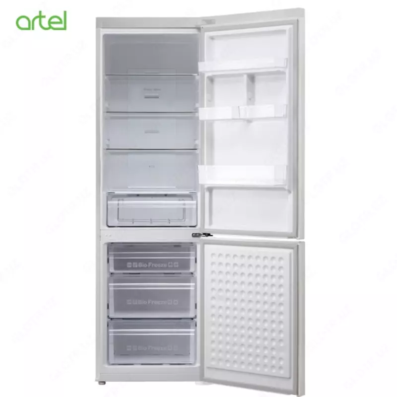 Двухкамерный холодильник Artel HD 430RWENE с Дисплей Стальной