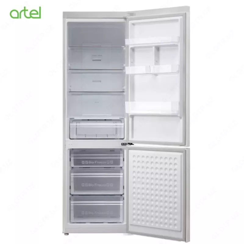 Двухкамерный холодильник Artel HD 455RWENE с Дисплей Стальной