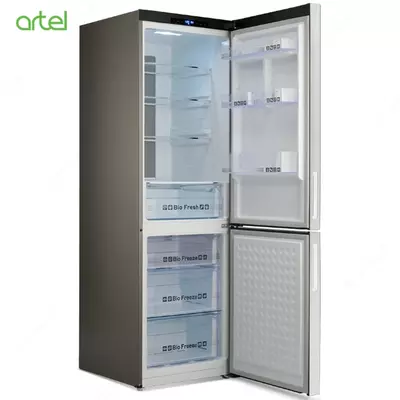 Двухкамерный холодильник Artel Simfoniya HD 430RWENEG с Дисплей Бежевый